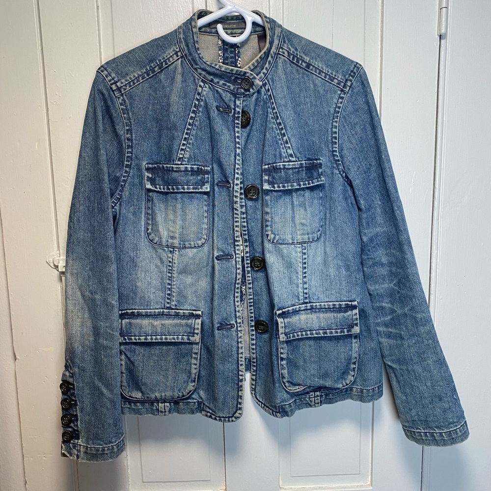 Liz Claiborne Blue Denim Jacket